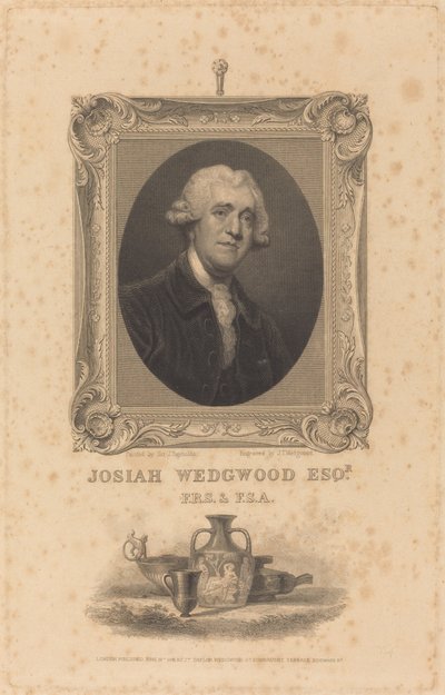 Josiah Wedgewood, Esq. von John Taylor Wedgwood after Sir Joshua Reynolds