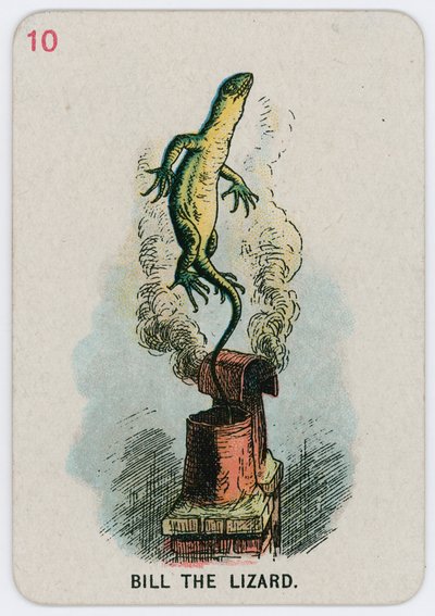 Bill die Eidechse von John Tenniel