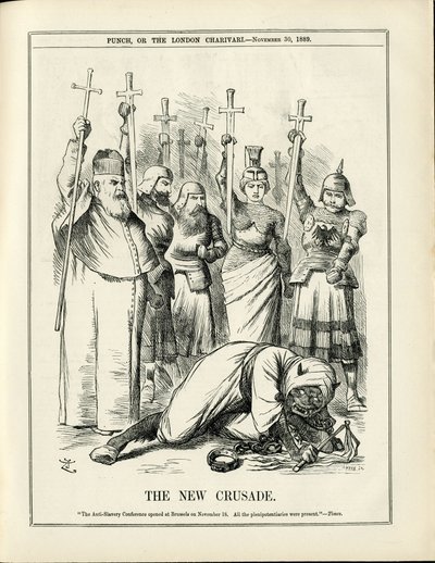 Illustration von John Tenniel (1820-1914) in Punch von John Tenniel