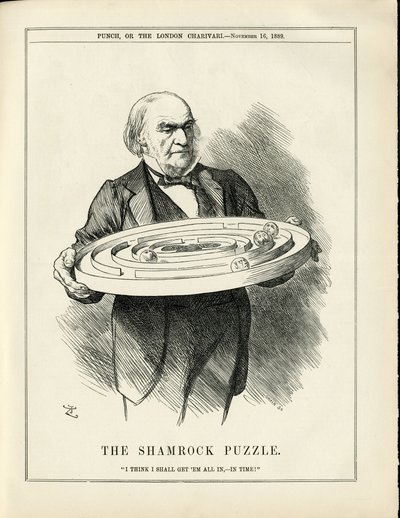 Illustration von John Tenniel (1820-1914) in Punch von John Tenniel