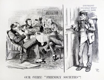 John Tenniel Karikatur mit dem Titel 