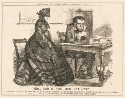 Mrs. North und ihr Anwalt von John Tenniel