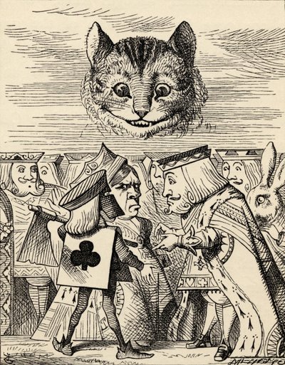 Der König der Herzen streitet mit dem Henker, aus 