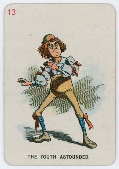 Der erstaunte Jüngling von John Tenniel