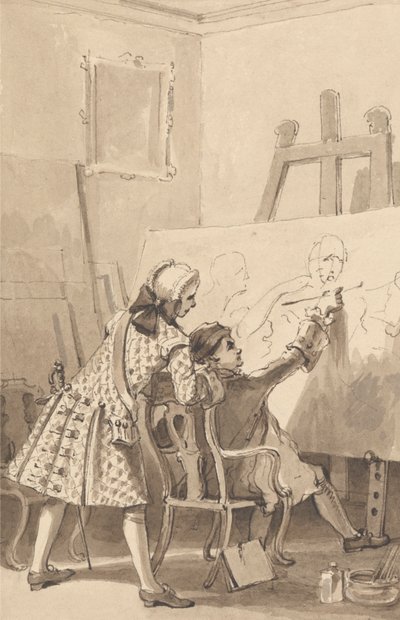 Die letzte Partie der Dame von John Thomas Smith
