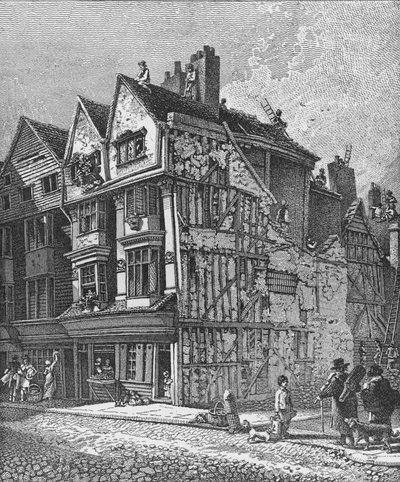 Long Lane, Smithfield, City of London, 1810 1911 von John Thomas Smith