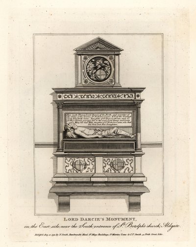 Lord Darcies Denkmal in der St Botolph