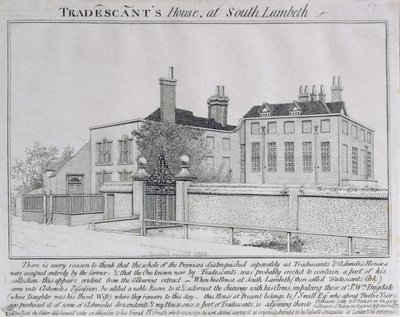 Ansicht des Turmhauses, Lambeth, 1798 von John Thomas Smith