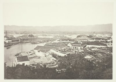 Foochow Ausländische Siedlung, ca. 1868 von John Thomson