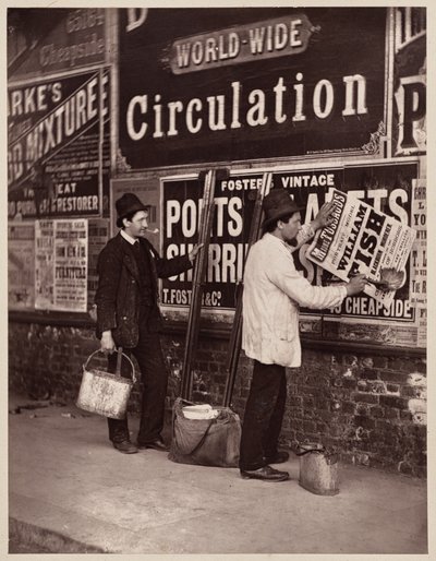 Straßenwerbung von John Thomson