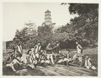 Tartarensoldaten, um 1868 von John Thomson