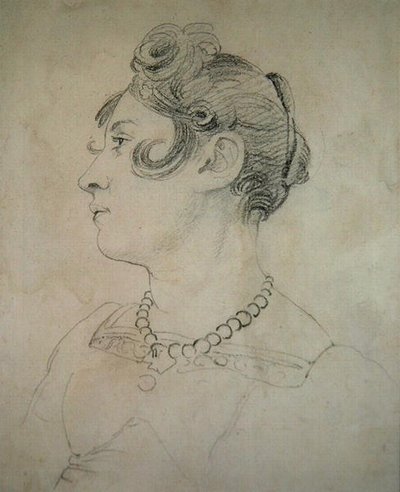 Porträt von Matilda Lowry von John Varley