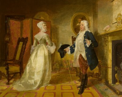 Der Laird von Cockpen und Mistress Jean von John Watson Gordon