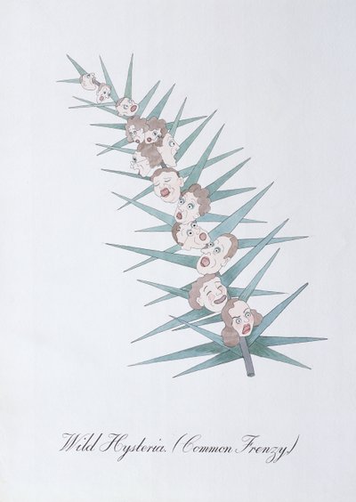 Wilde Hysterie, Illustration aus 