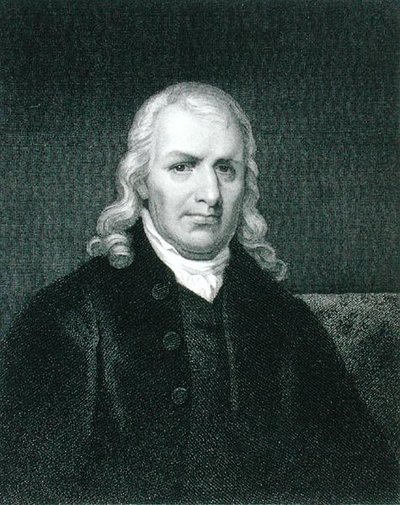 Samuel Chase (1741-1811), graviert von John B. Forrest (1814-70) nach einer Zeichnung des Originals von James Barton Longacre (1794-1869) von John Wesley (after) Jarvis