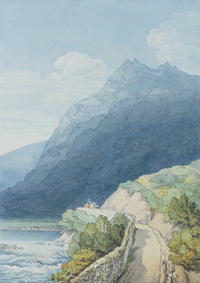 Der Dart bei Holne Chase, Devon von John White Abbott