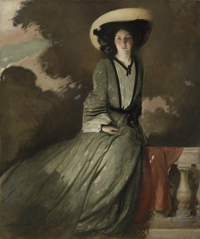 Porträt von Mrs. John White Alexander, 1902 von John White Alexander