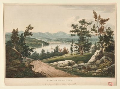 Ansicht in der Nähe von Hudson von John William Hill