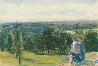 Im Richmond Park von John William Inchbold