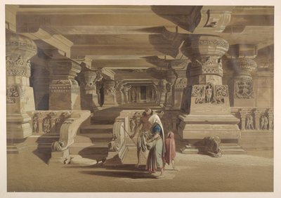 Die Lanka-Höhle von Ellora von John William Kaye
