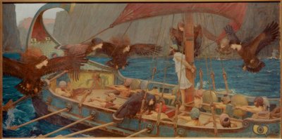 Odysseus und die Sirenen von John William Waterhouse