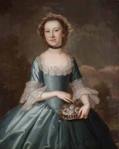 Ann Langdon, Mrs. Richard Ayscough, ca. 1755 von John Wollaston