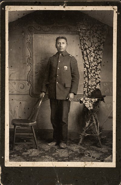 John Hinshaka, Cherry Creek, South Dakota, 1890 von Johnson Brothers