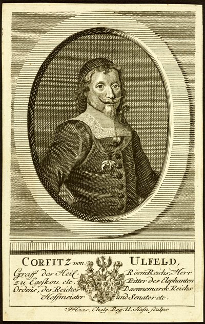 Porträt von Corfitz Ulfeldt 1606-1664 von Jonas Haas