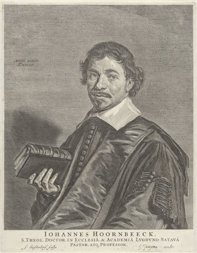 Porträt von Johannes Hoornbeeck von Jonas Suyderhoef