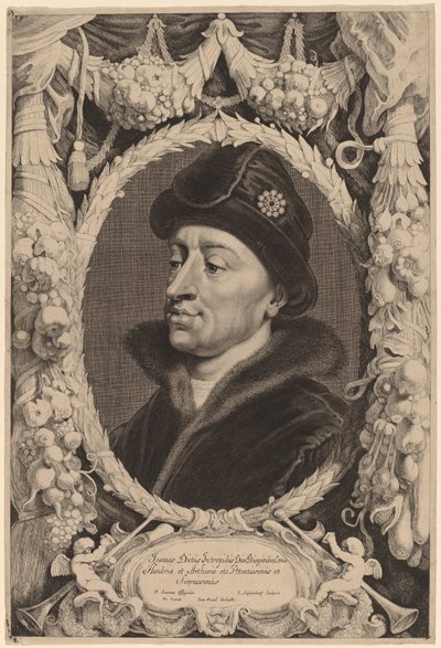 Johann der Furchtlose, Herzog von Burgund von Jonas Suyderhoff after Pieter Claesz Soutman