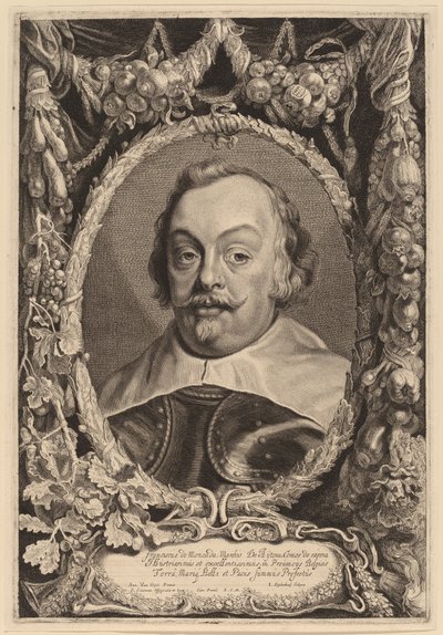 Franciscus de Moncada von Jonas Suyderhoff after Sir Anthony van Dyck