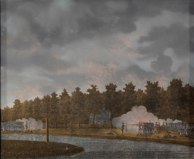 Feuergefecht am Vaartse Rijn bei Jutphaas von Jonas Zeuner