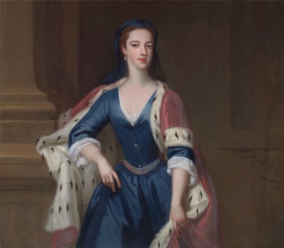 Lady Anne Cavendish (Tochter von Elihu Yale?) von Jonathan Richardson