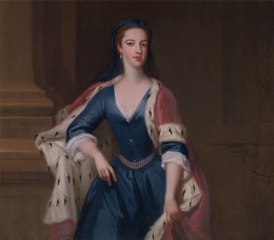 Lady Anne Cavendish (Tochter von Elihu Yale?) von Jonathan Richardson