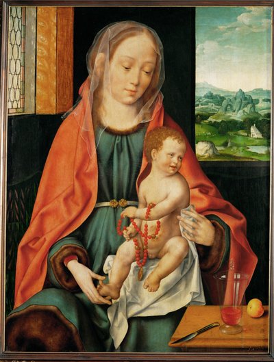 Heilige Maria mit dem Kind von Joos van Cleve