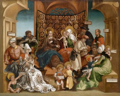 Die heilige Verwandtschaft von Jorg II Breu
