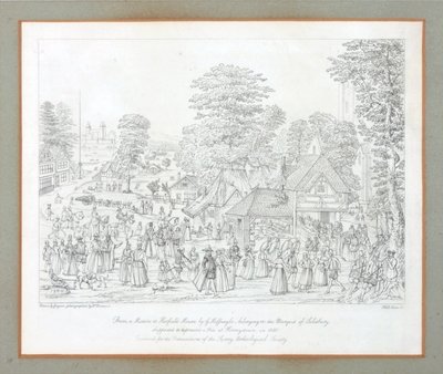 Fest in Horseydown um 1590 von Joris Hoefnagel