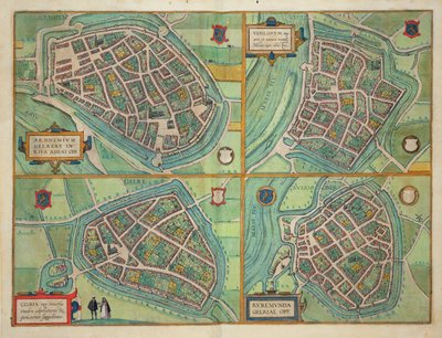 Karte von Arnhem, Velmo, Gelre und Ruerm, aus 
