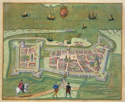 Karte von Calais, aus 