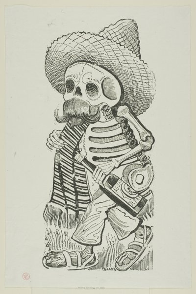 Calavera von Francisco Madero, aus Calavera Maderista von José Guadalupe Posada
