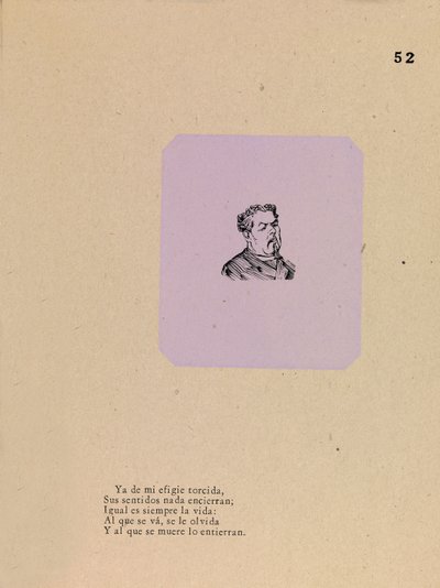 Melancholie von José Guadalupe Posada