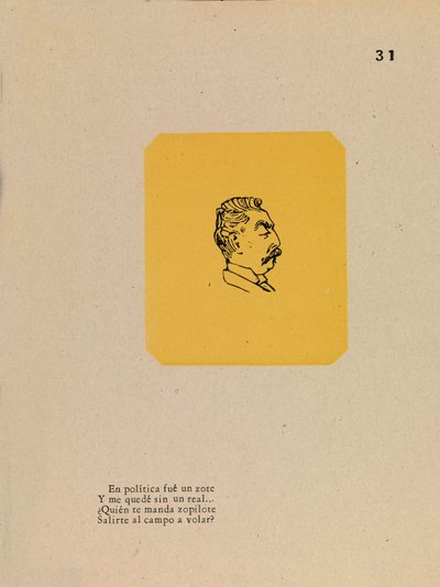 Der ehrliche Politiker von José Guadalupe Posada