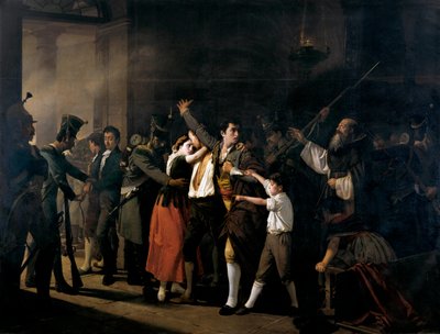 Erschießung der spanischen Patrioten in Buen Suceso (im Morgengrauen des 3. Mai 1808) von José Marcelo Contreras y Muñoz