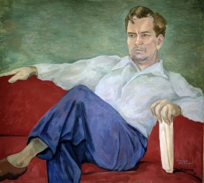 Porträt von Manuel Altolaguirre von José Moreno Villa