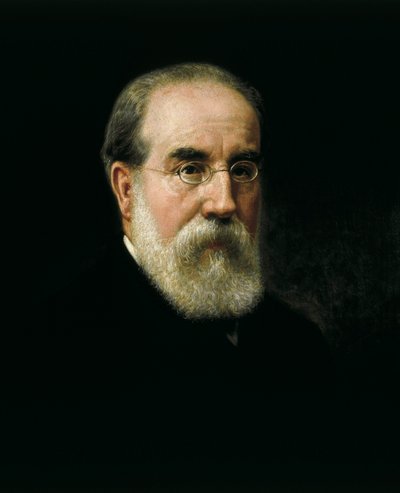 Porträt von Francisco Pi i Margall (1824-1901), spanischer Staatsmann und Schriftsteller von José Sánchez Pescador
