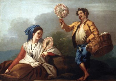 Die Fächerverkäuferin von Jose del Castillo