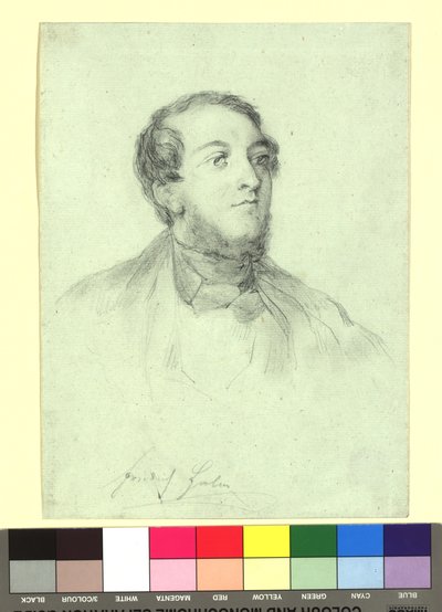 Friedrich Halm (1806-1871), Dichter von Josef Danhauser