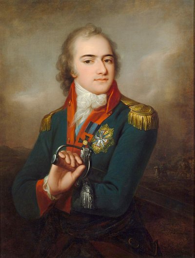 Porträt von Joseph Poniatowski von Josef Grassi