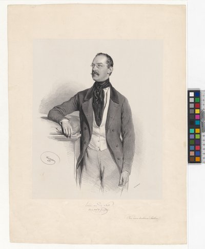 Eduard van der Nüll von Josef Kriehuber
