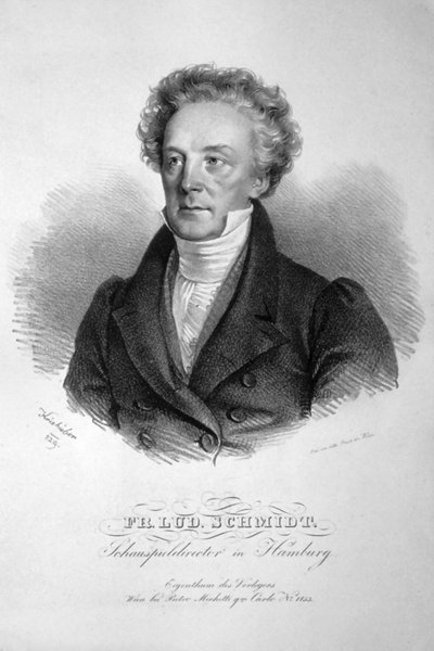Franz Ludwig Schmidt Litho von Josef Kriehuber